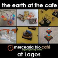 the earth at the cafe, at mercearia bio cafe lagos