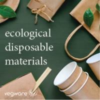 ecological disposable materials for take away and other good practices