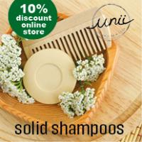 fortnight cosmetics - Unii's solid shampoos