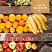 green card - fruits