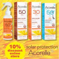 fortnight cosmetics - acorelle sun protection