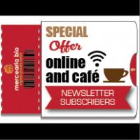 Special Exclusive Offer Newsletter Subscribers Online + Café
