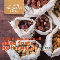 green card - dried fruits by the kg