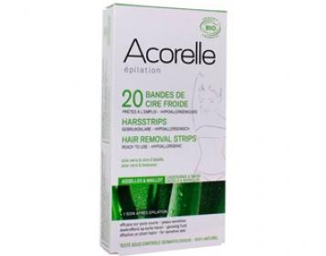 hair removal strips underarms & bikinline acorelle 20 strips