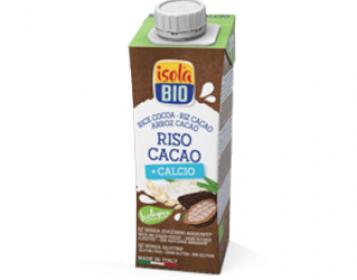 rice beverage with cacao and calcium isola bio 250ml