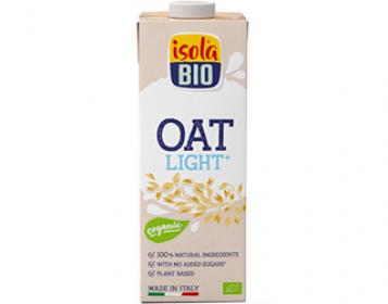 light oat beverage isola bio 1L