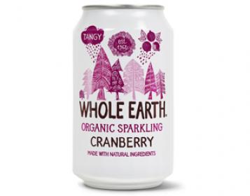 soft drink cranberry whole earth 33cl