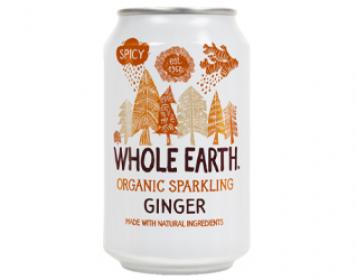 soft drink ginger whole earth 33cl