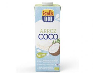 rice beverage with coconut isola bio 1L