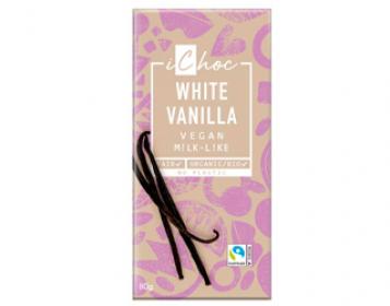 white vanilla vegan chocolat ichoc 80gr