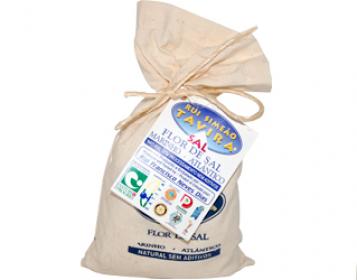 salt flower linen bag 250gr