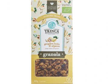 lemon, ginger & apricot granola gluten free trinca 400gr