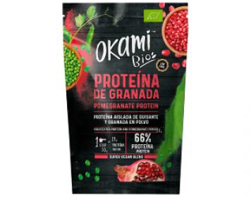 veggie blend pomegranate protein & pea protein okami 500g