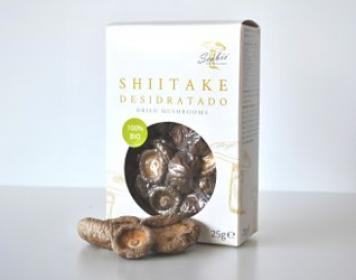 cogumelos shiitake desidratados scóbis 25g