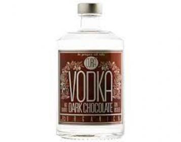 vodka dark chocolate & wheat craft spirit CURA 40% vol ,5lt