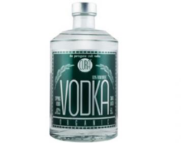 vodka 100% wheat craft spirit CURA 40% vol ,5lt