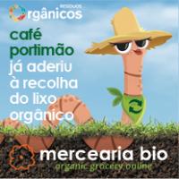 recolha resíduos orgânicos mercearia bio café Portimão