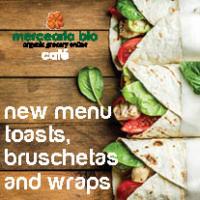 new menu - toasts, bruschetas and wraps