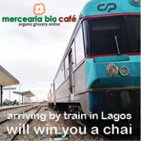 arriving by train in Lagos will win you a chai