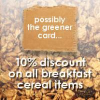 green card - breakfast cereals