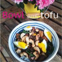 Bowl with tofu