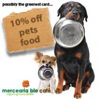 green card - pets food