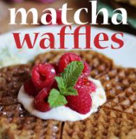 Matcha Waffles