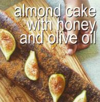 Almond Cake with honey and olive oil