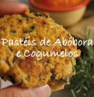 Pastéis de Abóbora e Cogumelos (sem glúten ou lactose)