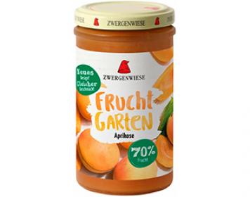 70% apricot jam with agave syrup zwergenwiese 225gr