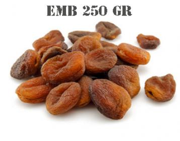 dried apricot pack 0,25kg