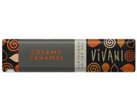 creamy caramel chocolate bar vivani 40g