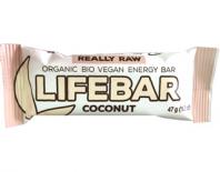 coconut bar gluten free lifebar 47gr