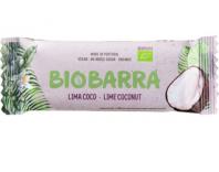 dried fruits bar with lime coconut gluten free bio barra 30g