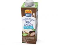 bebida de arroz c/ cacau e cálcio sem glúten isola bio 250ml