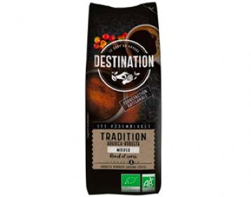 café biológico filtro arábica robusta destination 250gr