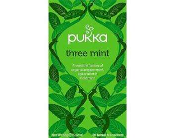 three mint tea pukka 20x1,12gr
