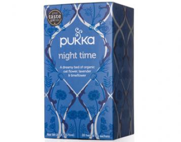 night time tea pukka 20x1gr