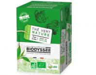 chá biológico verde ceilão natural biodyssee 20 x 2gr