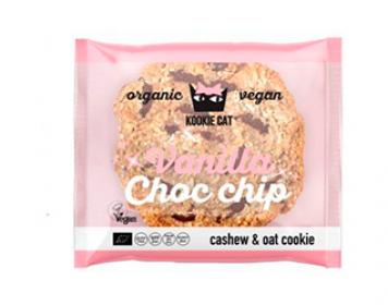 cookie vanilla choc chips gluten free kookie cat 50g