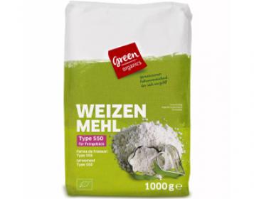 farinha de trigo tipo 550 greenorganics 1kg