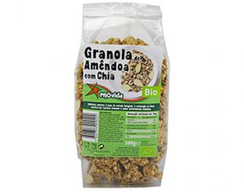chia & almonds granola provida 200gr