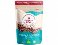 granola quinoa cacau e côco quinoa real 250gr