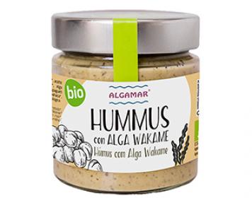 hummus c/ alga wakame algamar 180gr