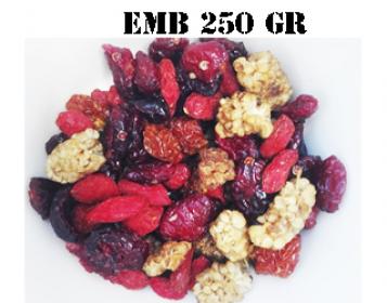 super mix frutos secos vermelhos emb 250gr