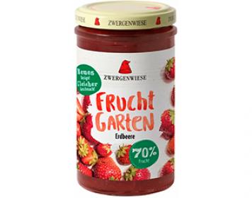 strawberry jam 70% zwergenwiese 225gr