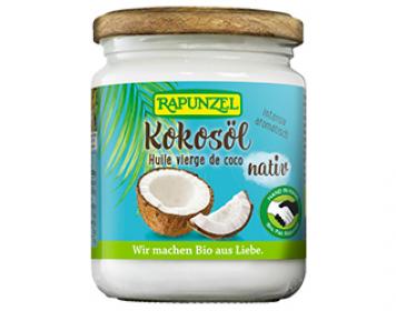 virgin coconut oil 1st cold pressure rapunzel 216ml