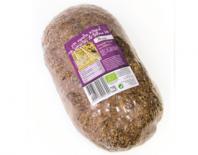 pão de espelta integral c/ sementes de linhaça provida 400gr