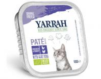 chicken and turkey pate for cats yarrah 100gr