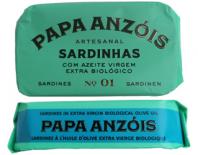 sardines in extra virgin olive oil papa anzóis 120gr
